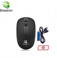 Chuột không dây Bosston Q8 xai pin sạc