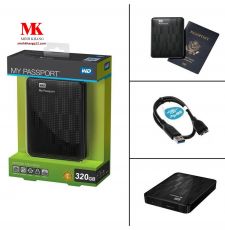 HDD 320G WD PASSPORT---3.0- 2.5' DI ĐỘNG
